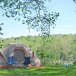 Tent camping